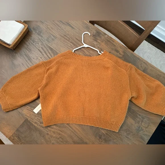 Maeve (Anthropologie) Women's Copper Sweater Cardigan Size L - Picture 8 of 8